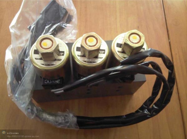 挖掘机电磁阀总成